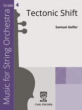 Tectonic Shift Orchestra sheet music cover